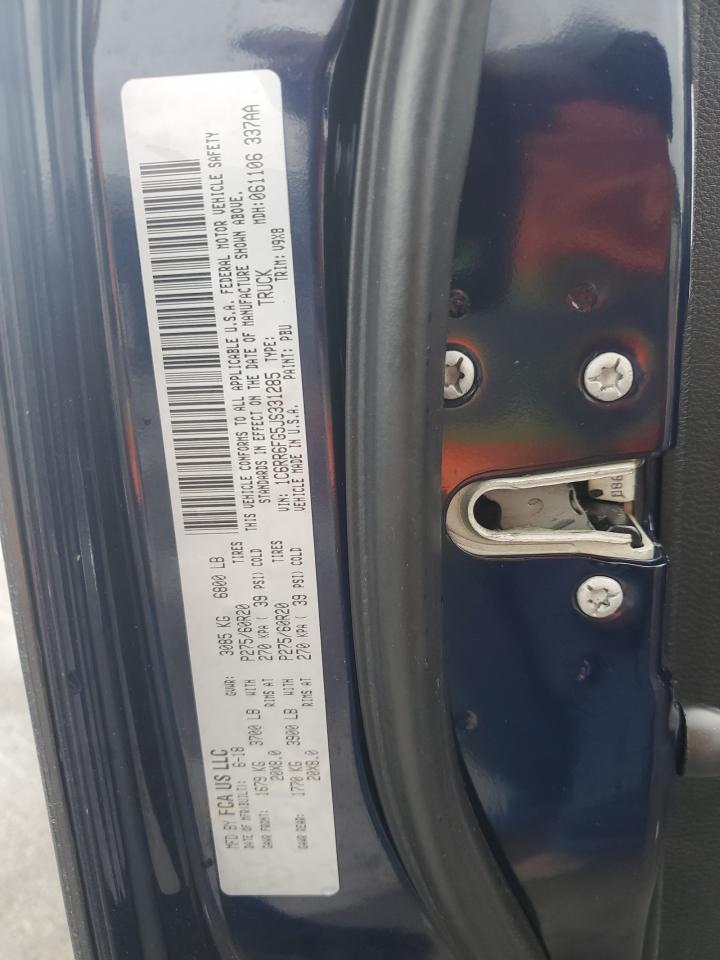 2018 Ram 1500 St VIN: 1C6RR6FG5JS331285 Lot: 89500775