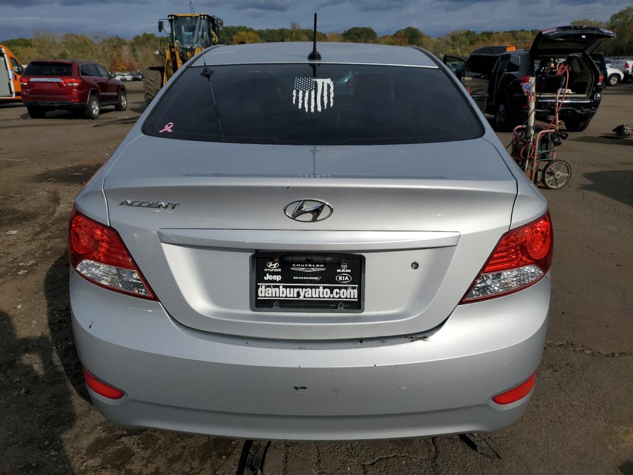 2014 Hyundai Accent Gls VIN: KMHCT4AE5EU703823 Lot: 86420595