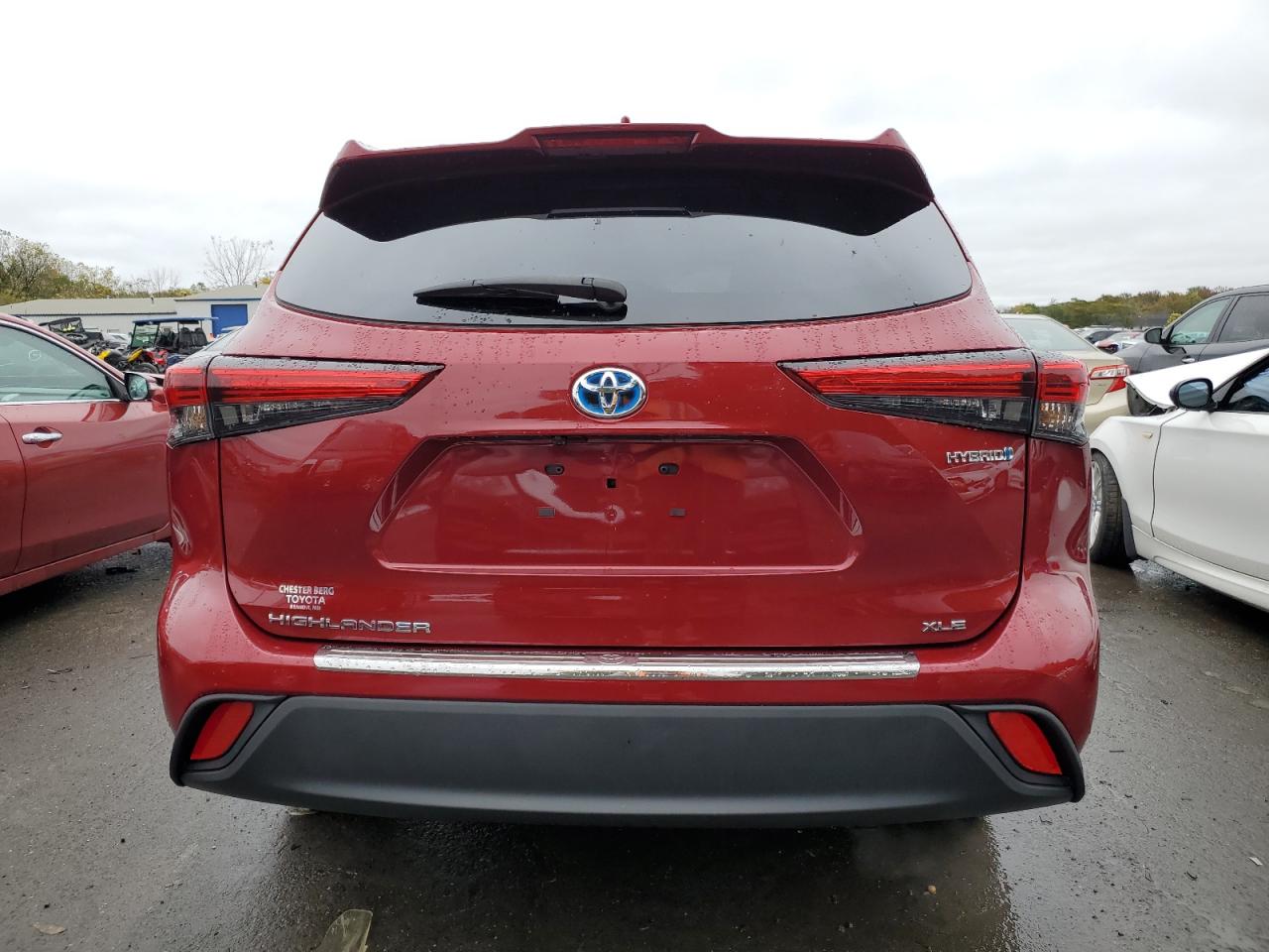 2022 Toyota Highlander Hybrid Xle VIN: 5TDHBRCH9NS557643 Lot: 86657165