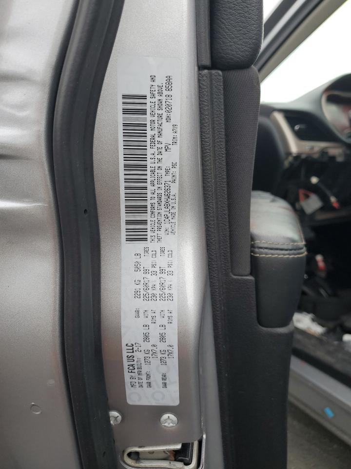 2017 Jeep Cherokee Sport VIN: 1C4PJLABXHW626371 Lot: 82406275