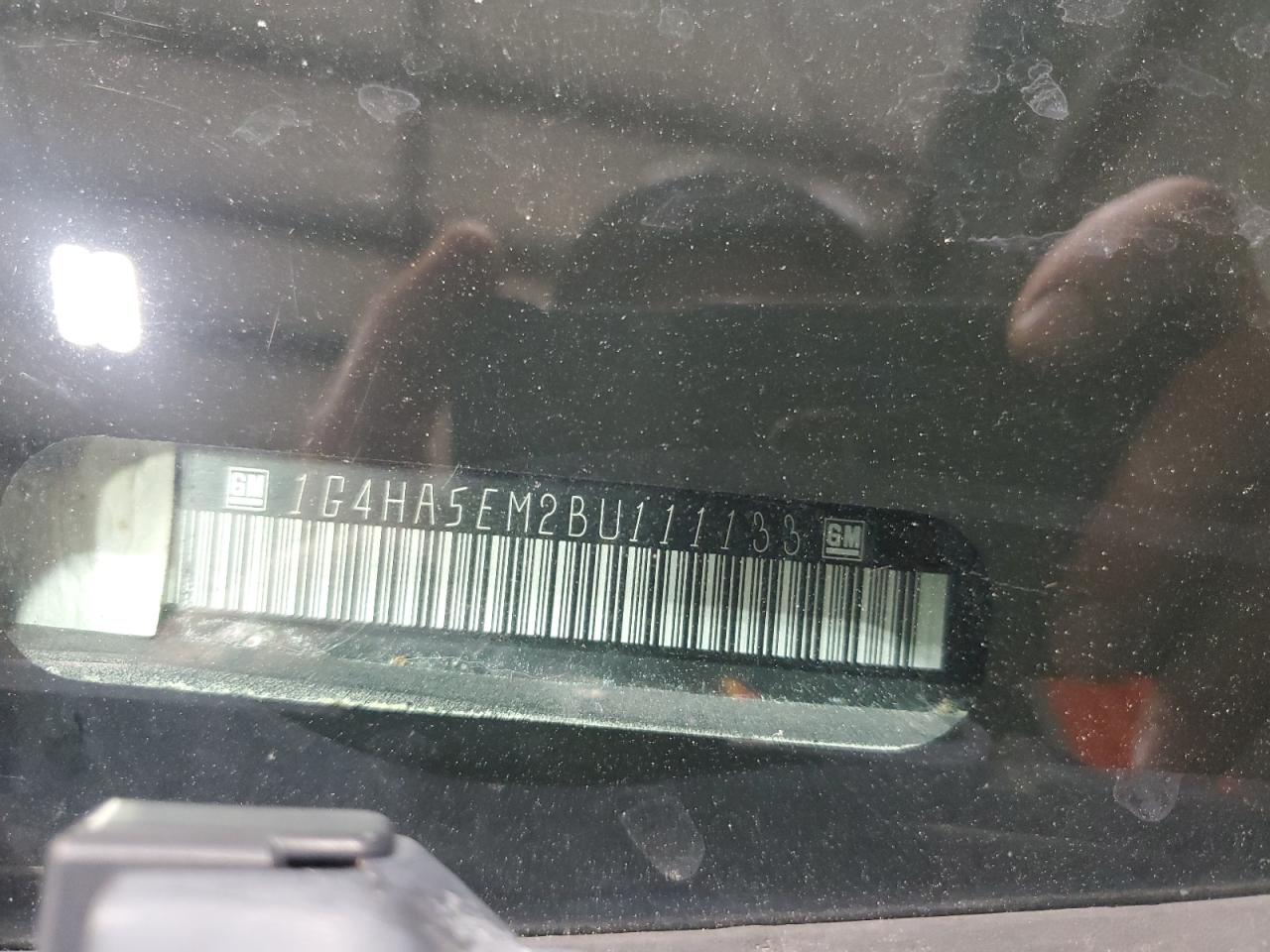 2011 Buick Lucerne Cx VIN: 1G4HA5EM2BU111133 Lot: 85287835