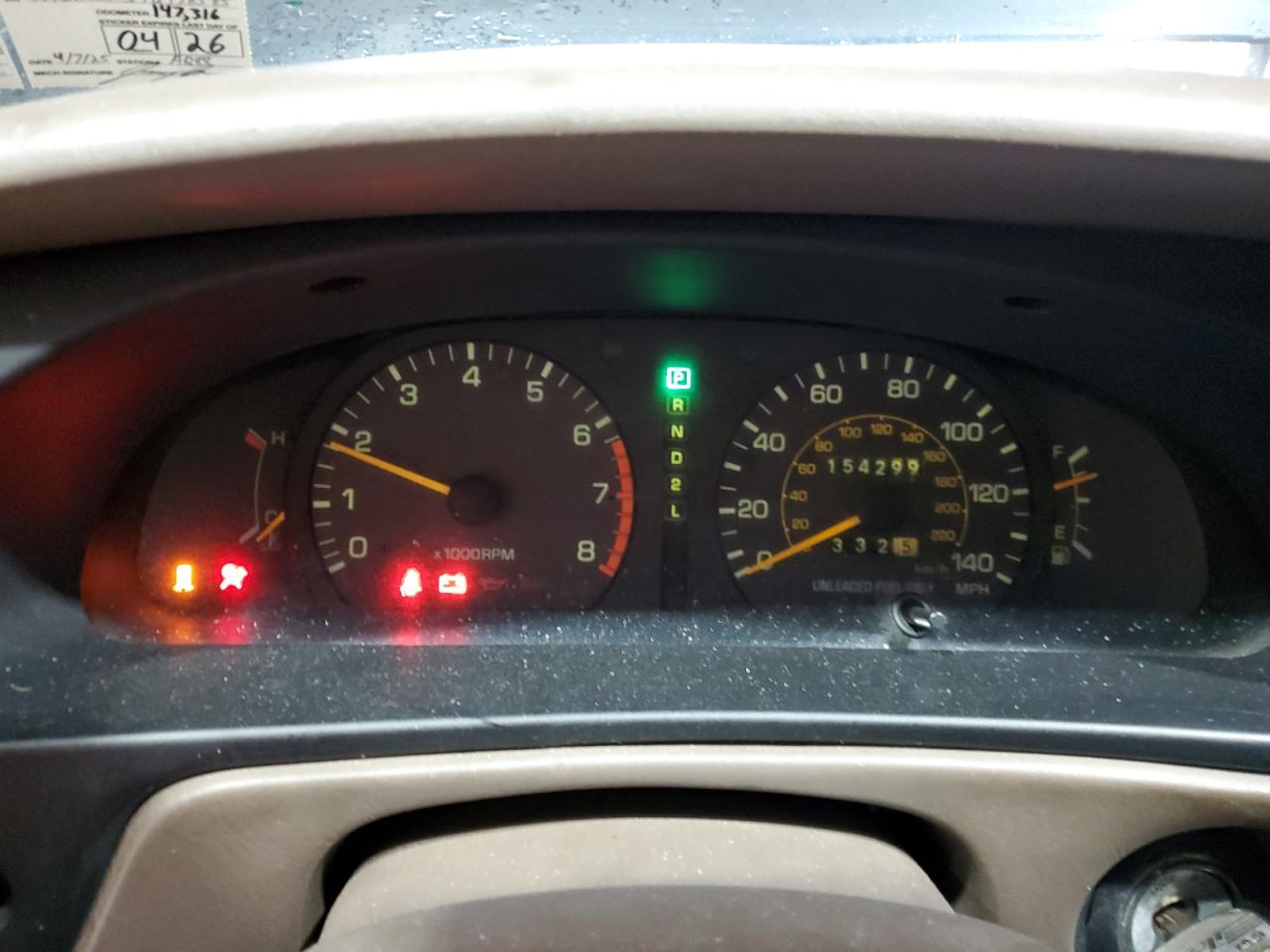 1996 Toyota Camry Le VIN: 4T1EF12K5TU138585 Lot: 86094005