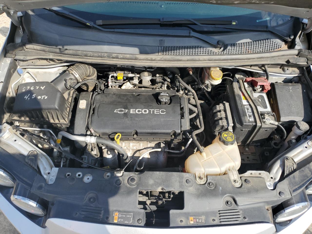 2016 Chevrolet Sonic Lt VIN: 1G1JC5SH0G4178272 Lot: 85374965