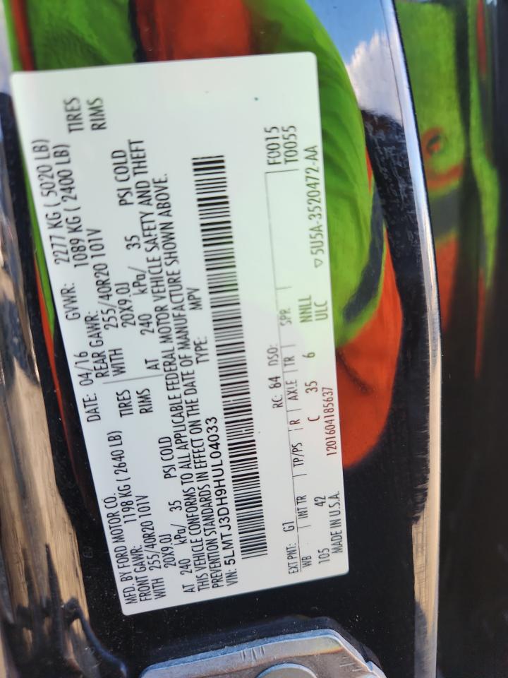 2017 Lincoln Mkc Reserve VIN: 5LMTJ3DH9HUL04033 Lot: 82424835