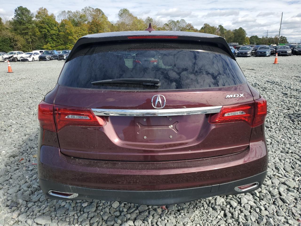 2016 Acura Mdx Technology VIN: 5FRYD3H43GB011892 Lot: 82477875