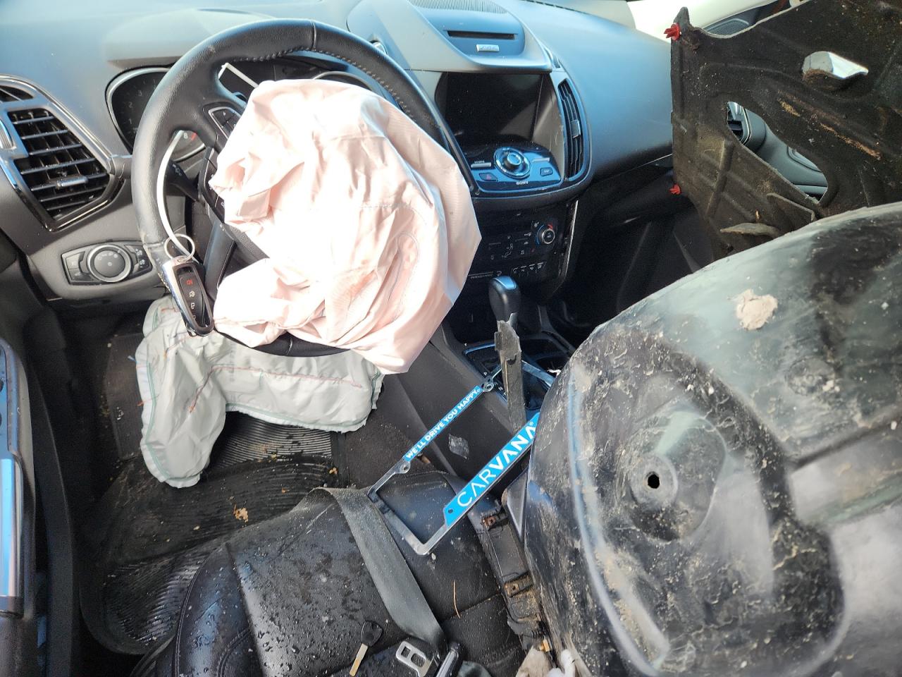 2017 Ford Escape Titanium VIN: 1FMCU9J90HUA63764 Lot: 82691835