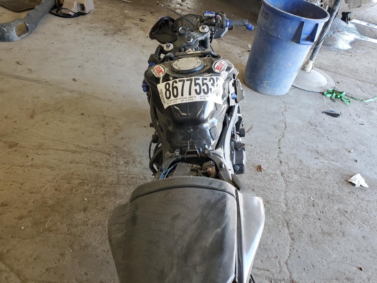 2008 Honda Cbr600 Rr VIN: JH2PC40428M101861 Lot: 86775535