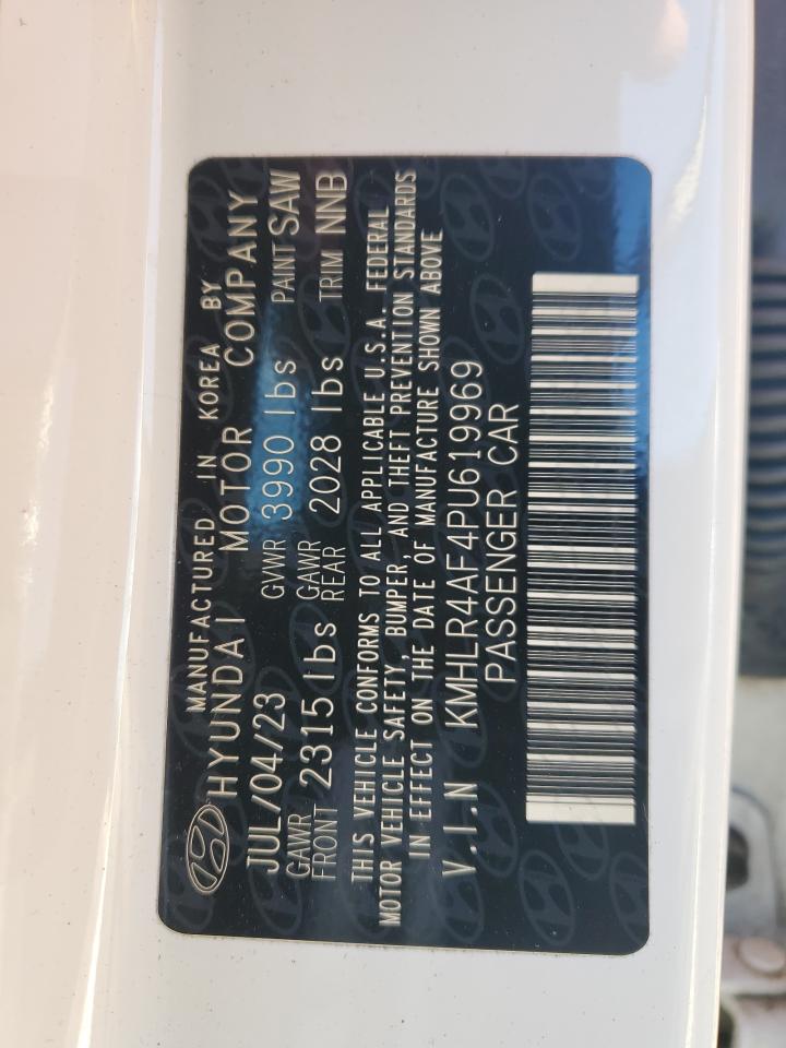 2023 Hyundai Elantra N Line VIN: KMHLR4AF4PU619969 Lot: 82285675