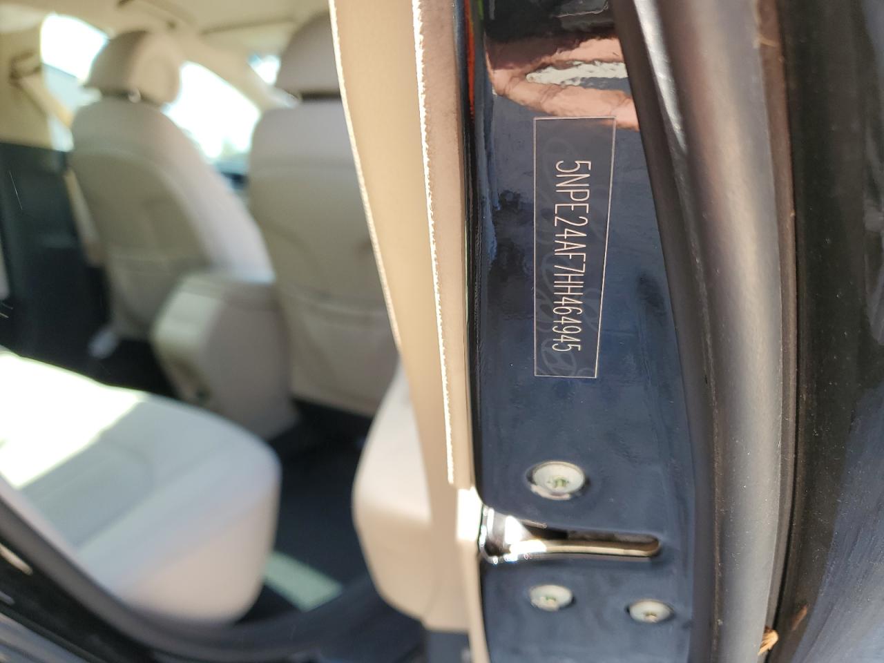 2017 Hyundai Sonata Se VIN: 5NPE24AF7HH464945 Lot: 84543135