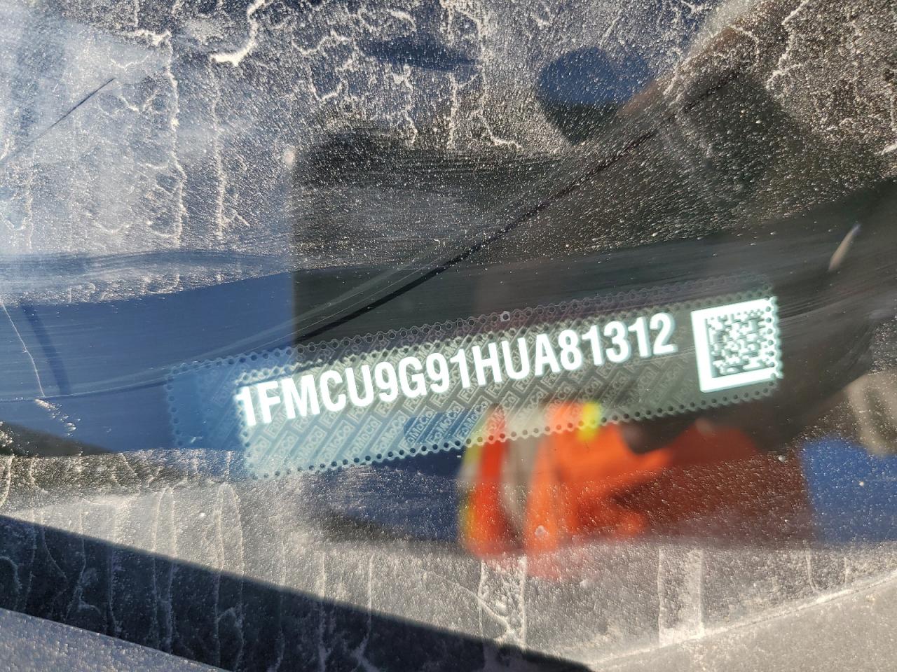 2017 Ford Escape Se VIN: 1FMCU9G91HUA81312 Lot: 82302005