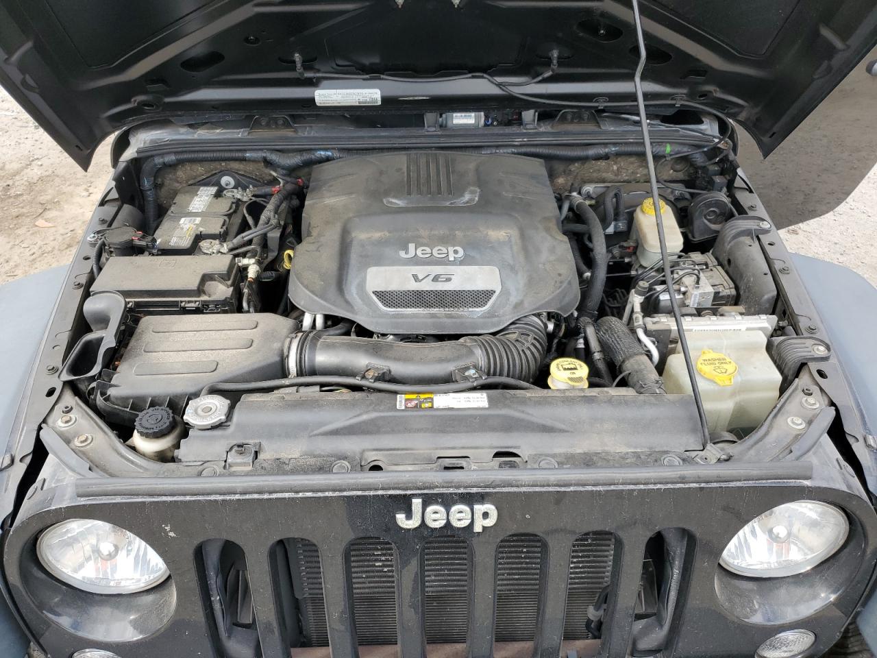 2015 Jeep Wrangler Sport VIN: 1C4AJWAG0FL507259 Lot: 85540595