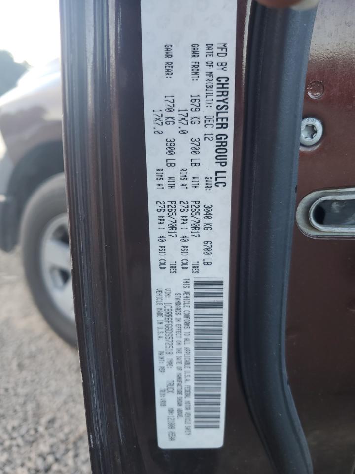 2013 Ram 1500 St VIN: 1C6RR6FG6DS572518 Lot: 81685875