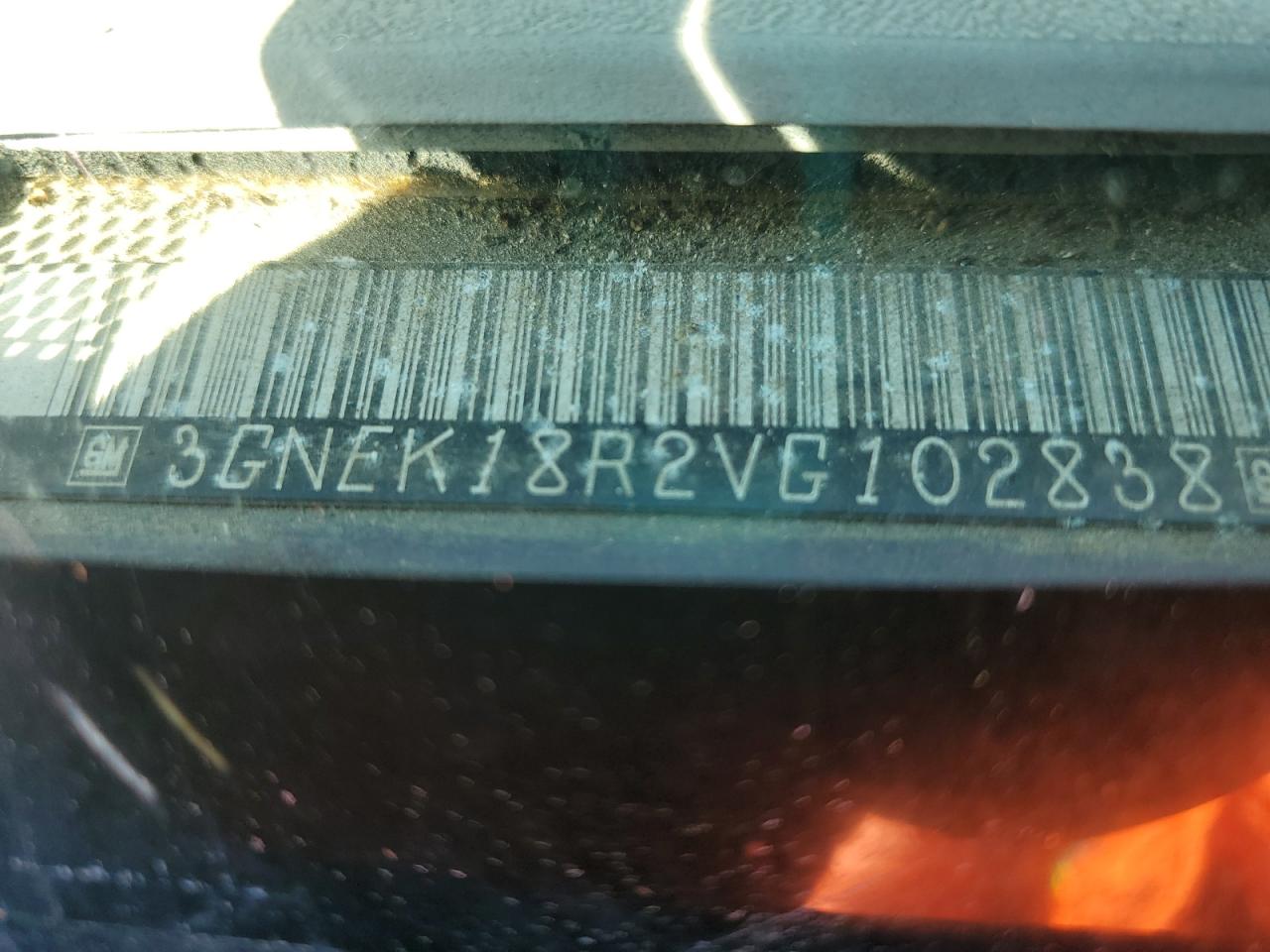 1997 Chevrolet Tahoe K1500 VIN: 3GNEK18R2VG102838 Lot: 86665815