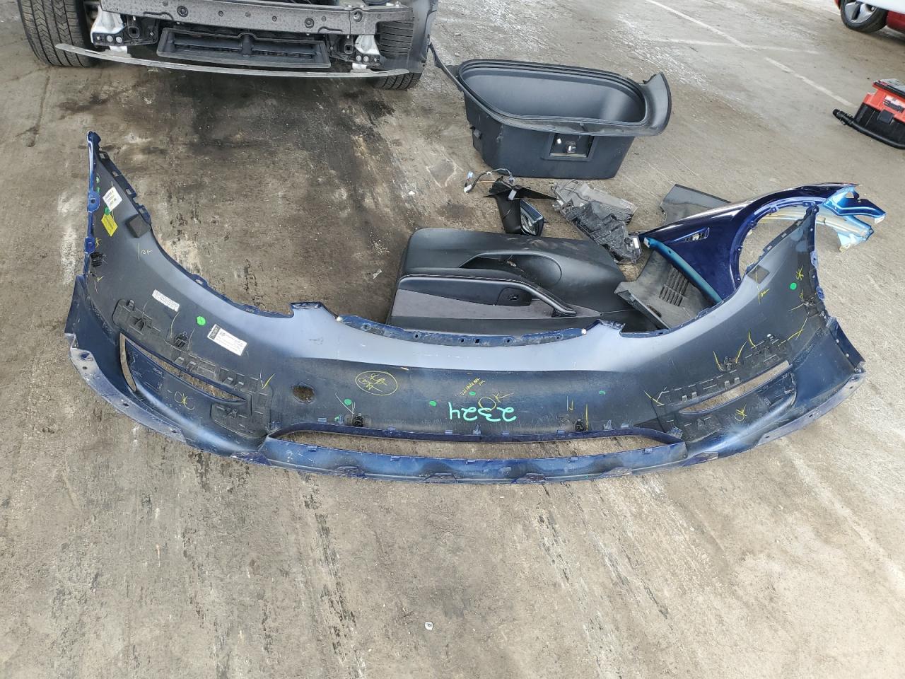 2022 Tesla Model Y VIN: 7SAYGDEE7NF331339 Lot: 85137545