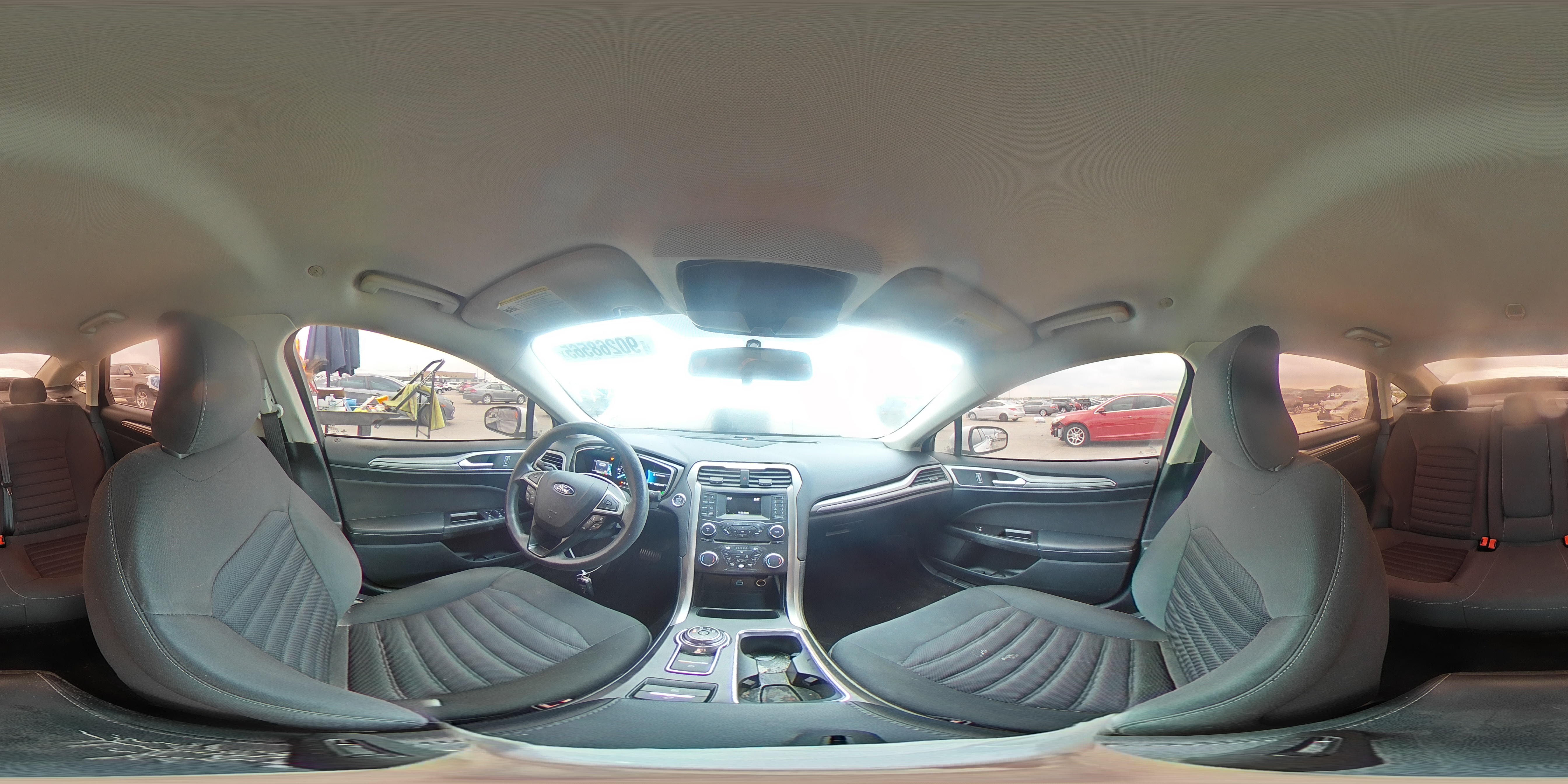 2017 Ford Fusion Se Hybrid VIN: 3FA6P0LU8HR306840 Lot: 90268565