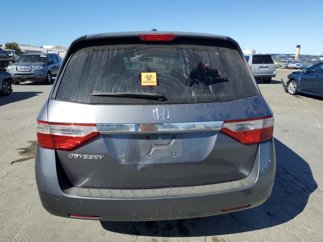 2011 Honda Odyssey Exl VIN: 5FNRL5H61BB098609 Lot: 82392995