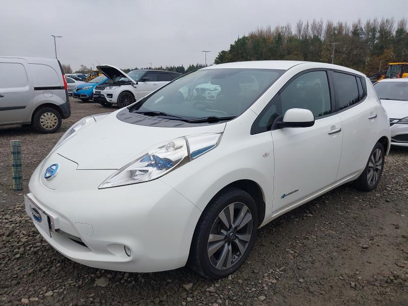 2014 NISSAN LEAF TEKNA  for sale at Copart EAST KILBRIDE