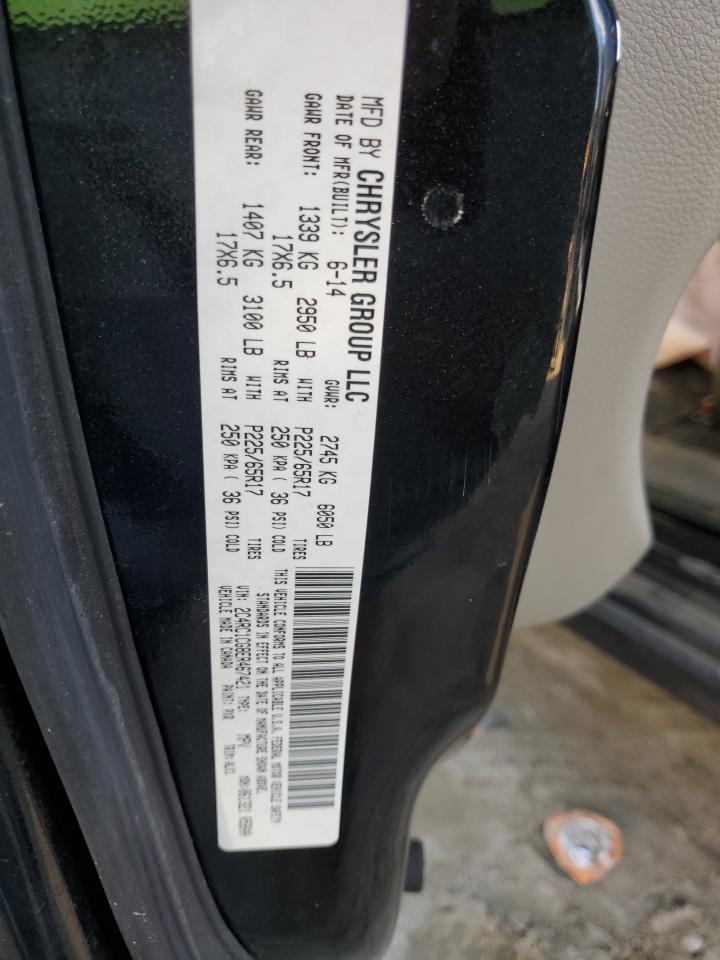 2014 Chrysler Town & Country Touring L VIN: 2C4RC1CG8ER467421 Lot: 82455215