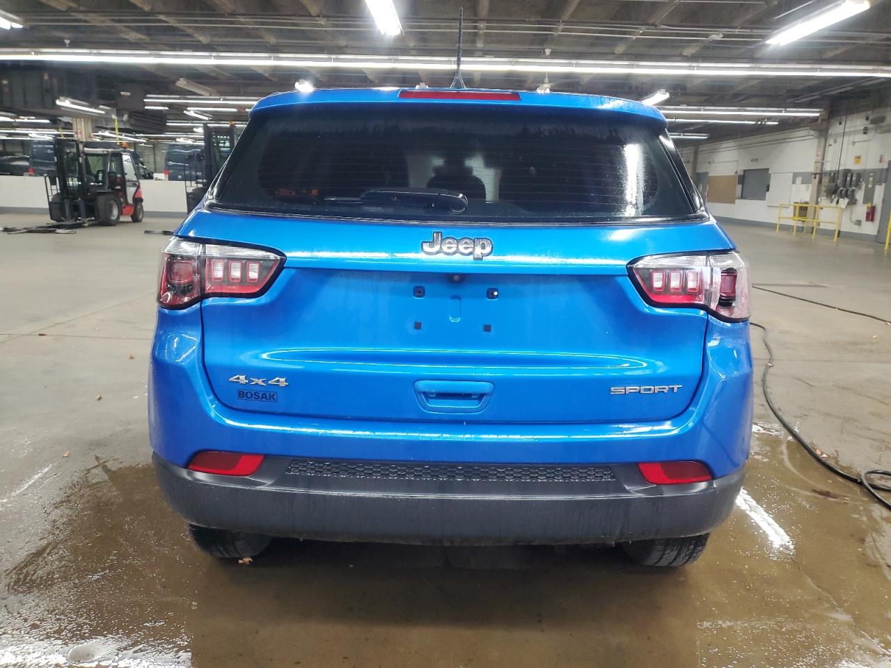 2021 Jeep Compass Sport VIN: 3C4NJDAB0MT551192 Lot: 80180895