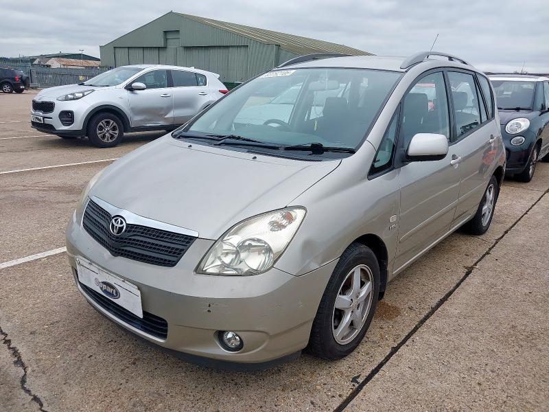 2003 TOYOTA COROLLA VERSO T3 VVTI AUT  for sale at Copart NEWBURY