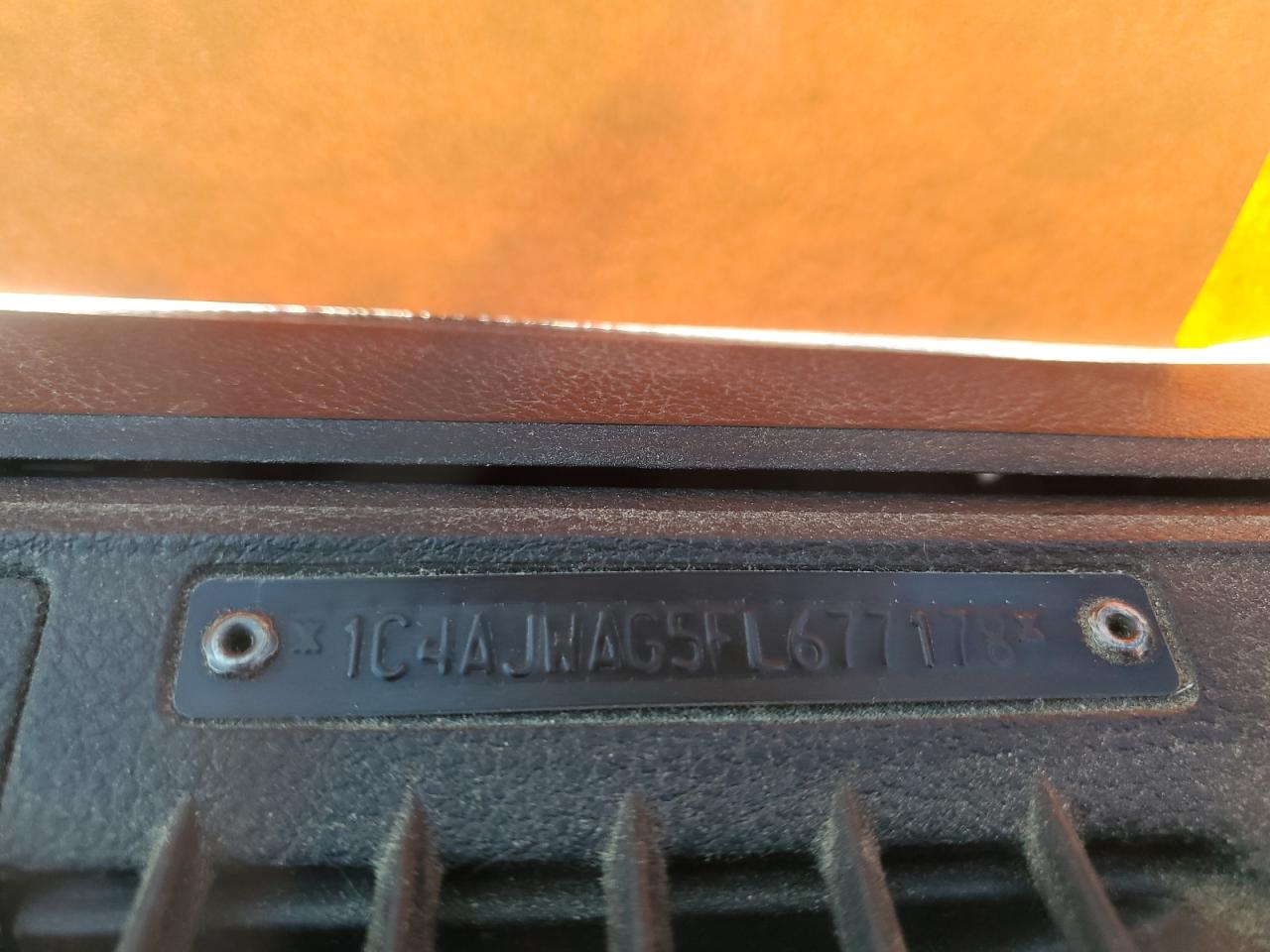 2015 Jeep Wrangler Sport VIN: 1C4AJWAG5FL677178 Lot: 85362775