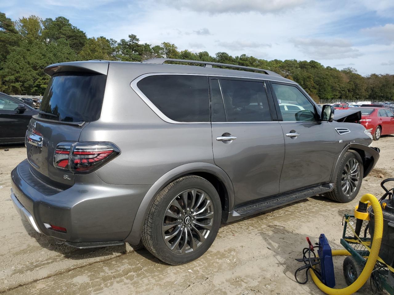 2018 Nissan Armada Sv VIN: JN8AY2NC7JX501699 Lot: 82315425