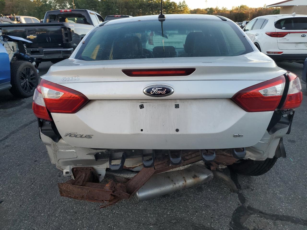 2012 Ford Focus Se VIN: 1FAHP3F24CL396516 Lot: 87041755