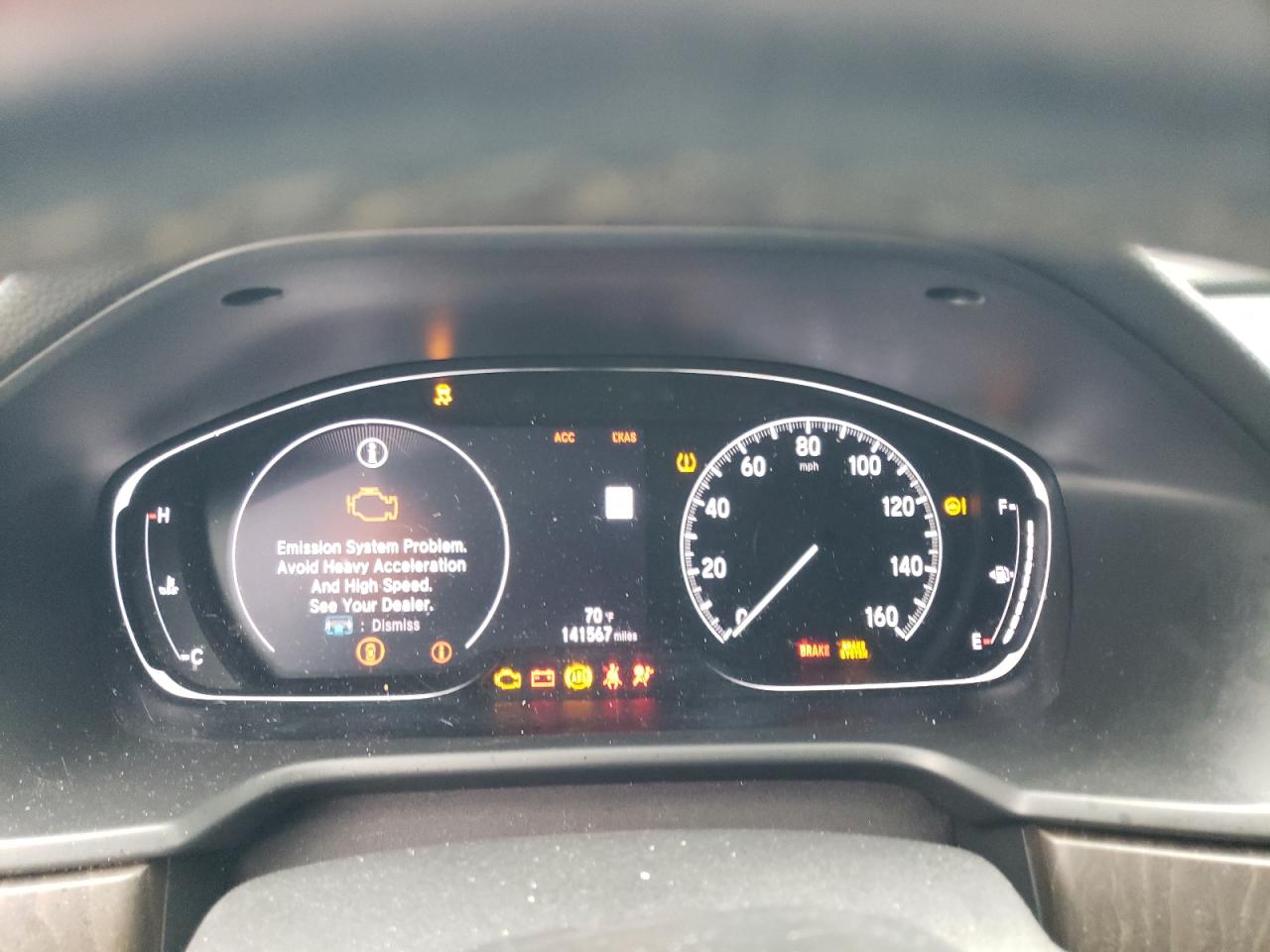 2020 Honda Accord Exl VIN: 1HGCV1F58LA016129 Lot: 85338255