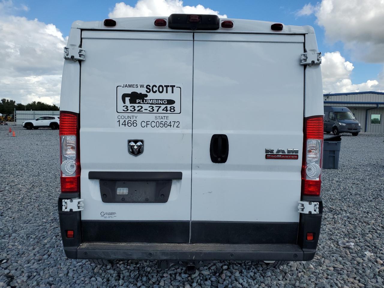 2020 Ram Promaster 1500 1500 Standard VIN: 3C6TRVAG6LE132470 Lot: 82298695