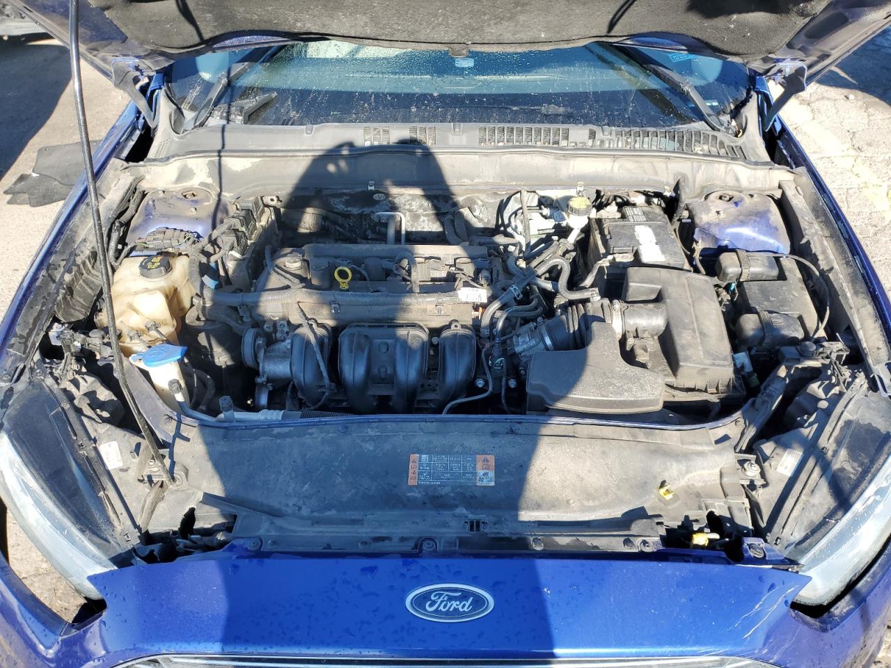 2016 Ford Fusion S VIN: 3FA6P0G76GR264834 Lot: 89894125