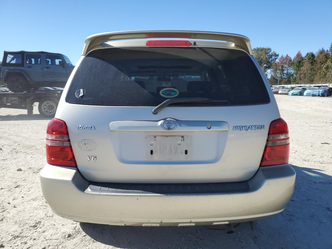 2002 Toyota Highlander Limited VIN: JTEGF21A720060663 Lot: 86997705