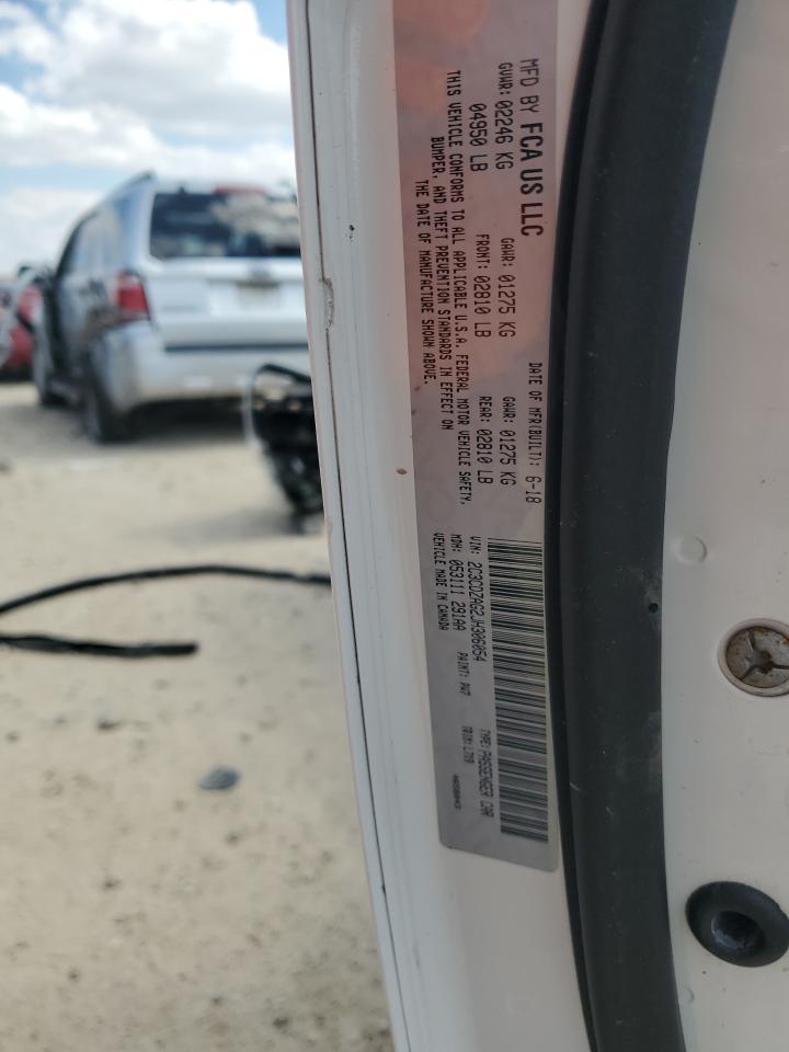 2018 Dodge Challenger Sxt VIN: 2C3CDZAG2JH306054 Lot: 86862825