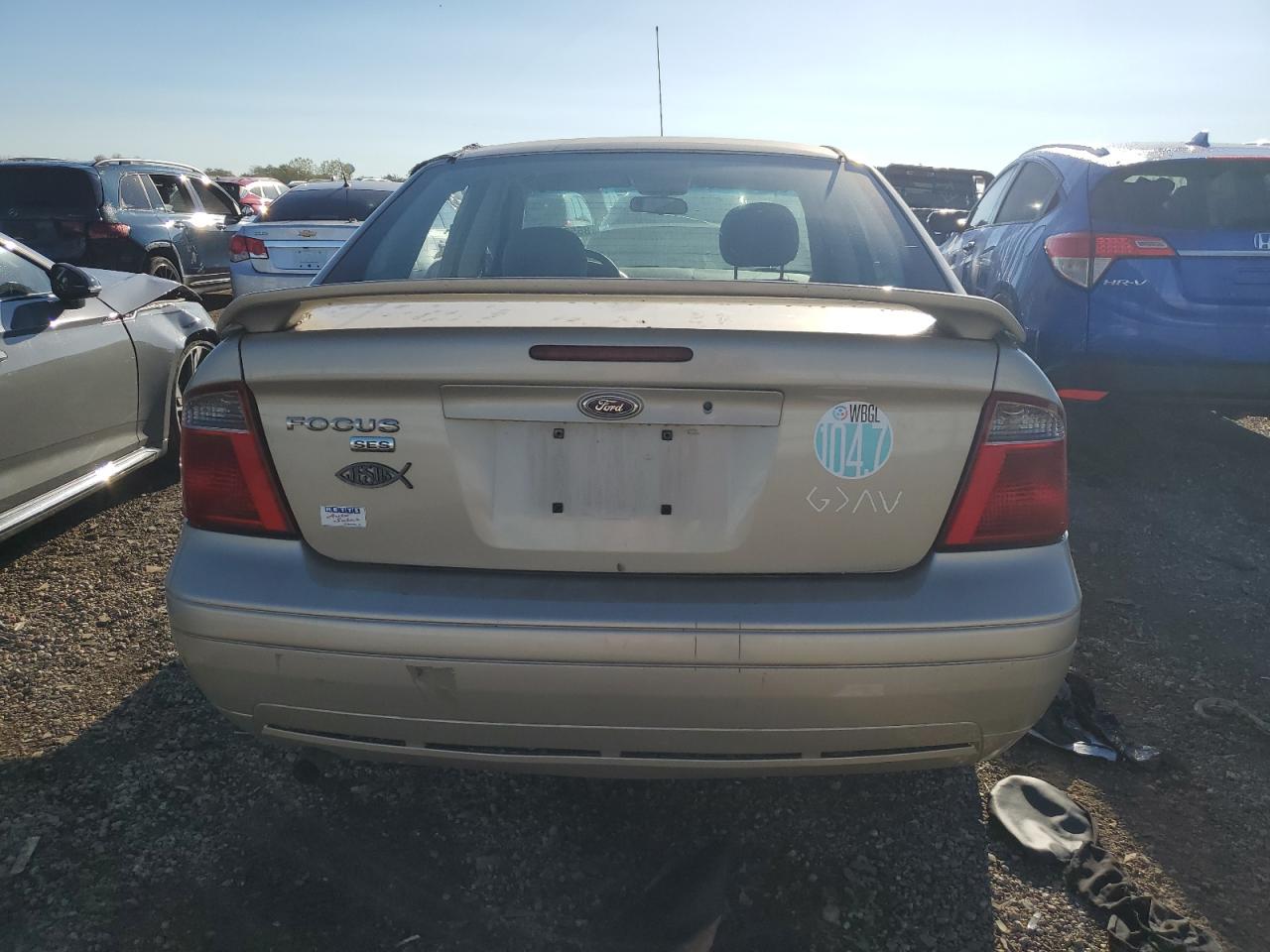 2007 Ford Focus Zx4 VIN: 1FAHP34N37W174387 Lot: 85506475