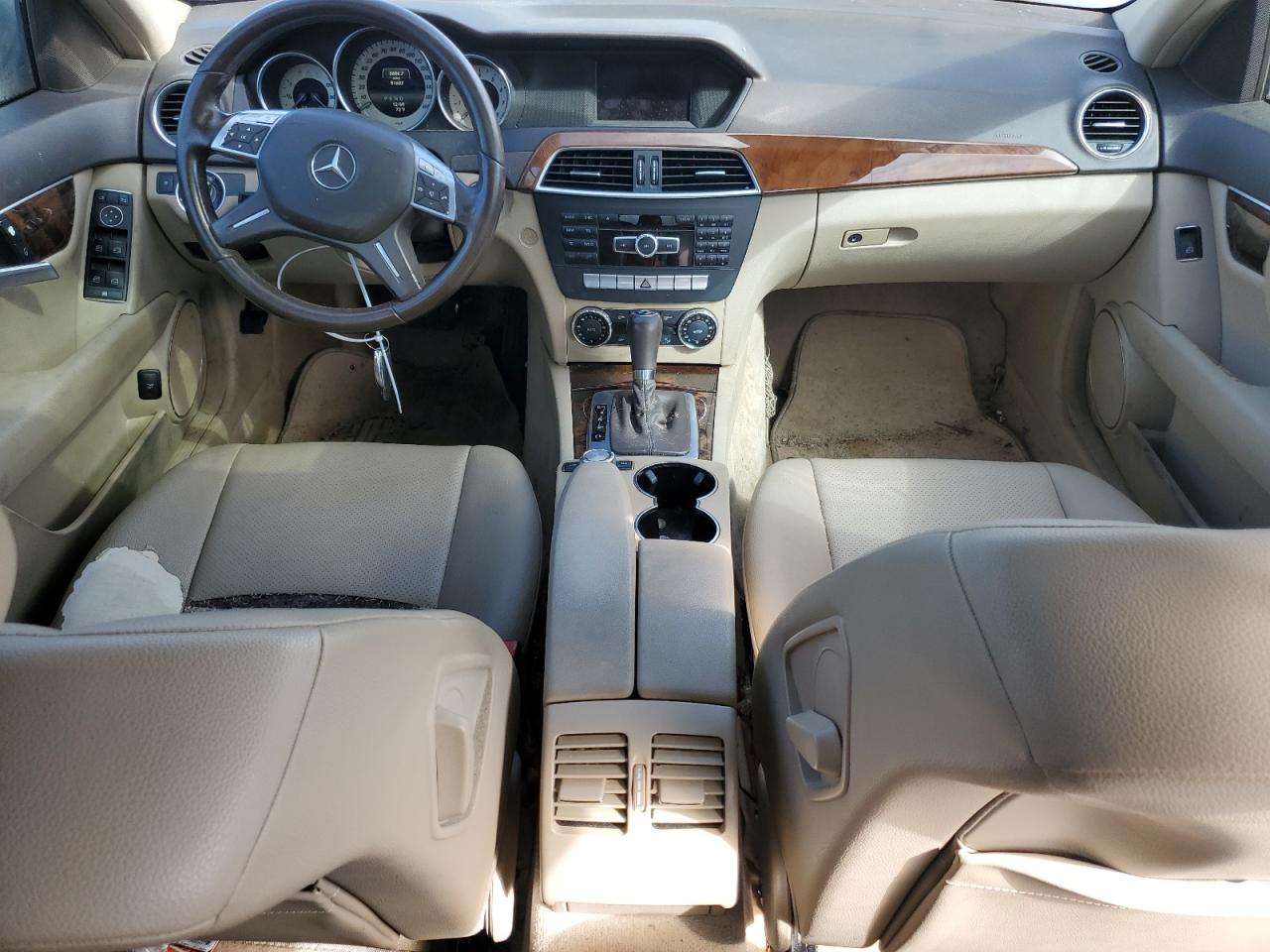 2014 Mercedes-Benz C 250 VIN: WDDGF4HBXEG253809 Lot: 82493735