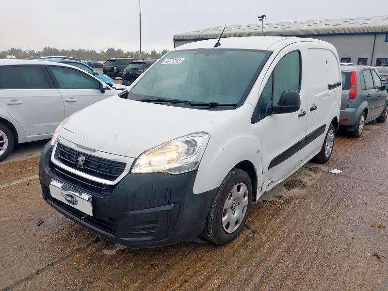 2016 PEUGEOT PARTNER 625 PROFESSIONAL  for sale at Copart SANDWICH
