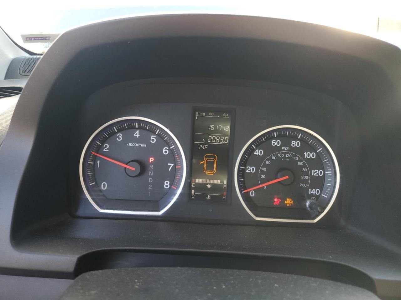 2007 Honda Cr-V Exl VIN: JHLRE48727C017833 Lot: 84992735