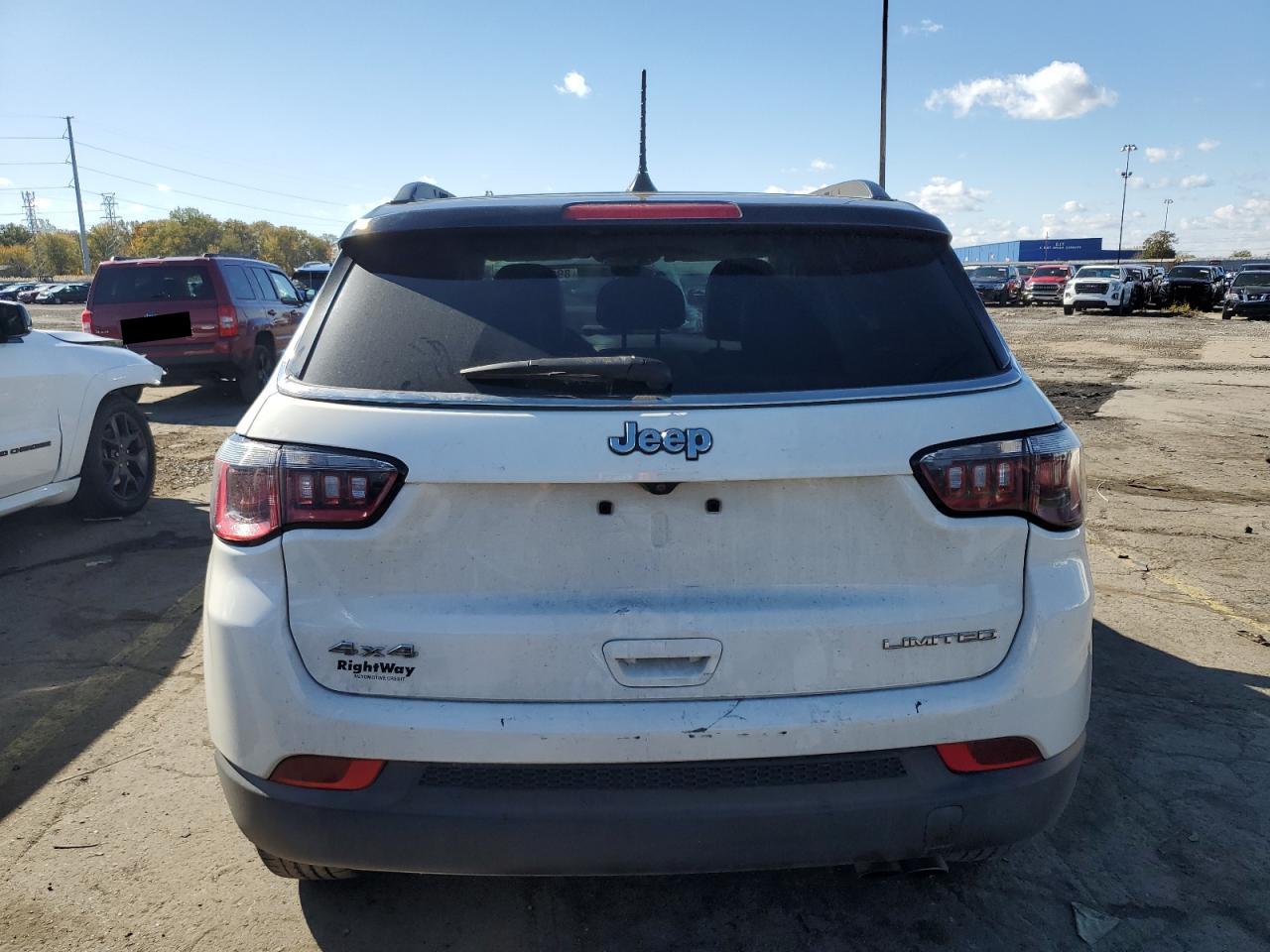 2018 Jeep Compass Limited VIN: 3C4NJDCB5JT253150 Lot: 89642695