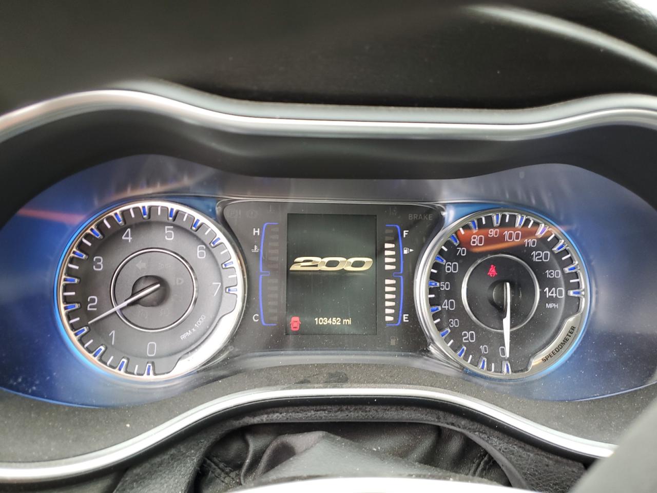 2016 Chrysler 200 Lx VIN: 1C3CCCFB7GN145892 Lot: 86885105