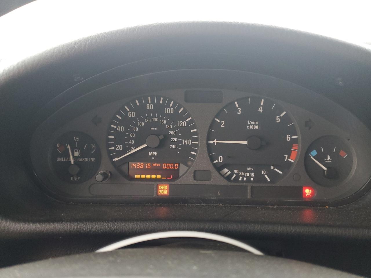 1996 BMW 328 Ic Automatic VIN: WBABK8327TET93904 Lot: 82245325