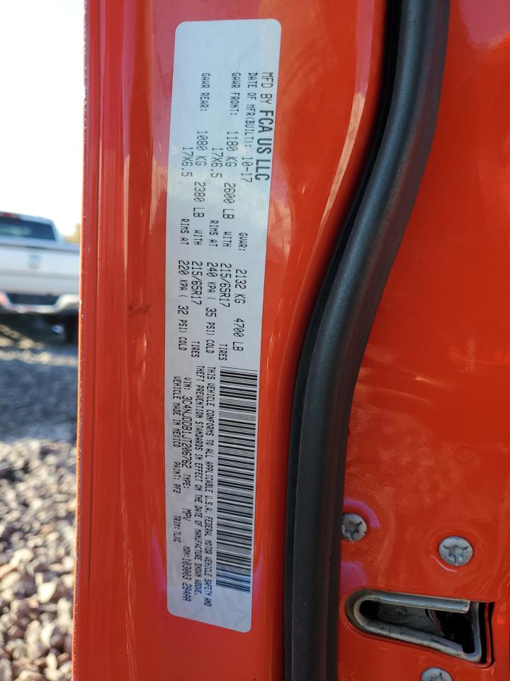 2018 Jeep Compass Trailhawk VIN: 3C4NJDDB1JT206762 Lot: 90343785