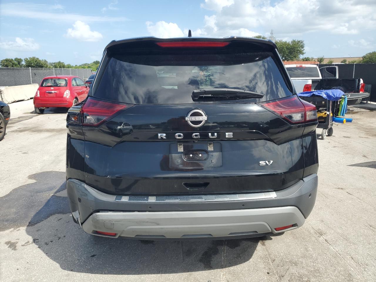 2022 Nissan Rogue Sv VIN: 5N1BT3BA5NC694452 Lot: 85119635