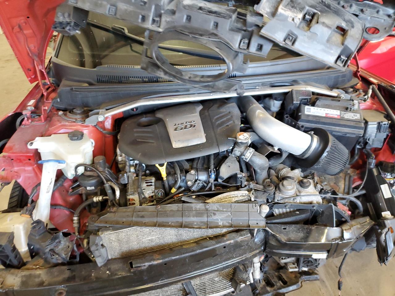 2016 Hyundai Veloster Turbo VIN: KMHTC6AE0GU288117 Lot: 86131515