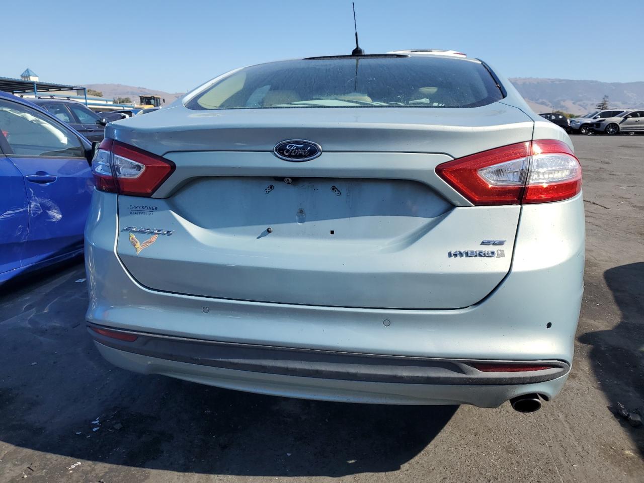 2014 Ford Fusion Se Hybrid VIN: 3FA6P0LU1ER379009 Lot: 90919205