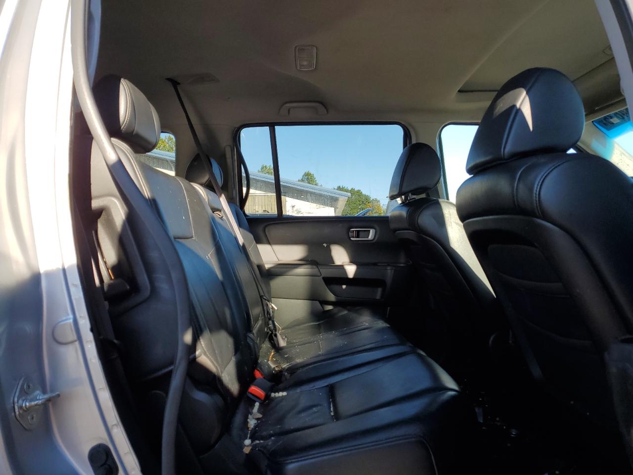 2010 Honda Pilot Exl VIN: 5FNYF4H56AB018952 Lot: 86184635