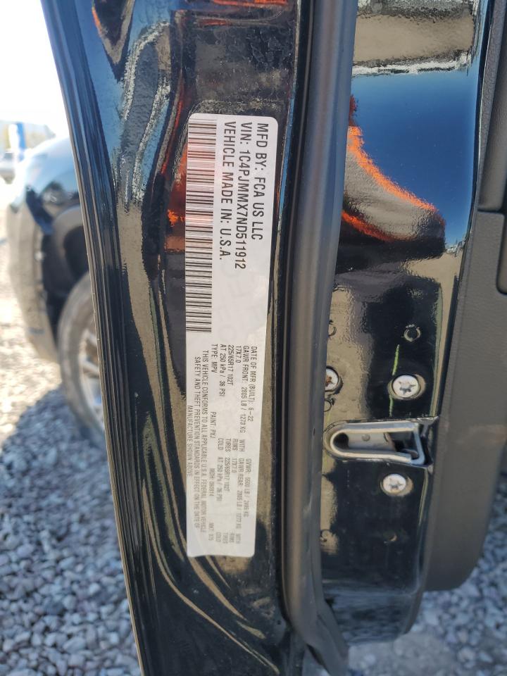 2022 Jeep Cherokee Latitude Lux VIN: 1C4PJMMX7ND511912 Lot: 81974865