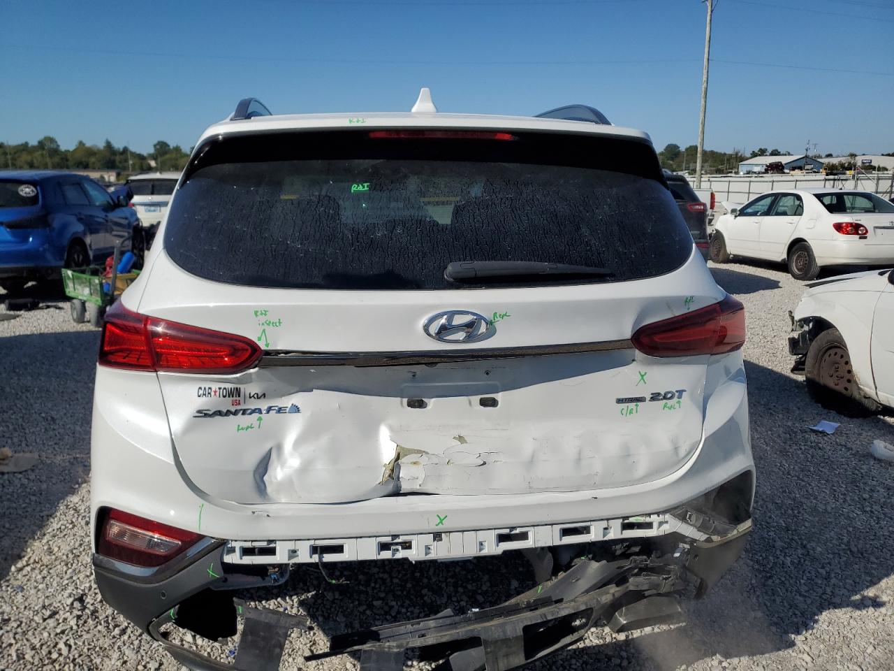 2020 Hyundai Santa Fe Limited VIN: 5NMS5CAA2LH182176 Lot: 85823775