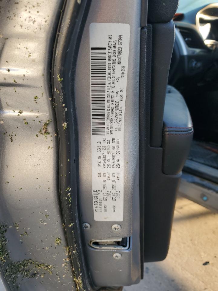 2015 Jeep Cherokee Trailhawk VIN: 1C4PJMBS1FW786351 Lot: 90855055