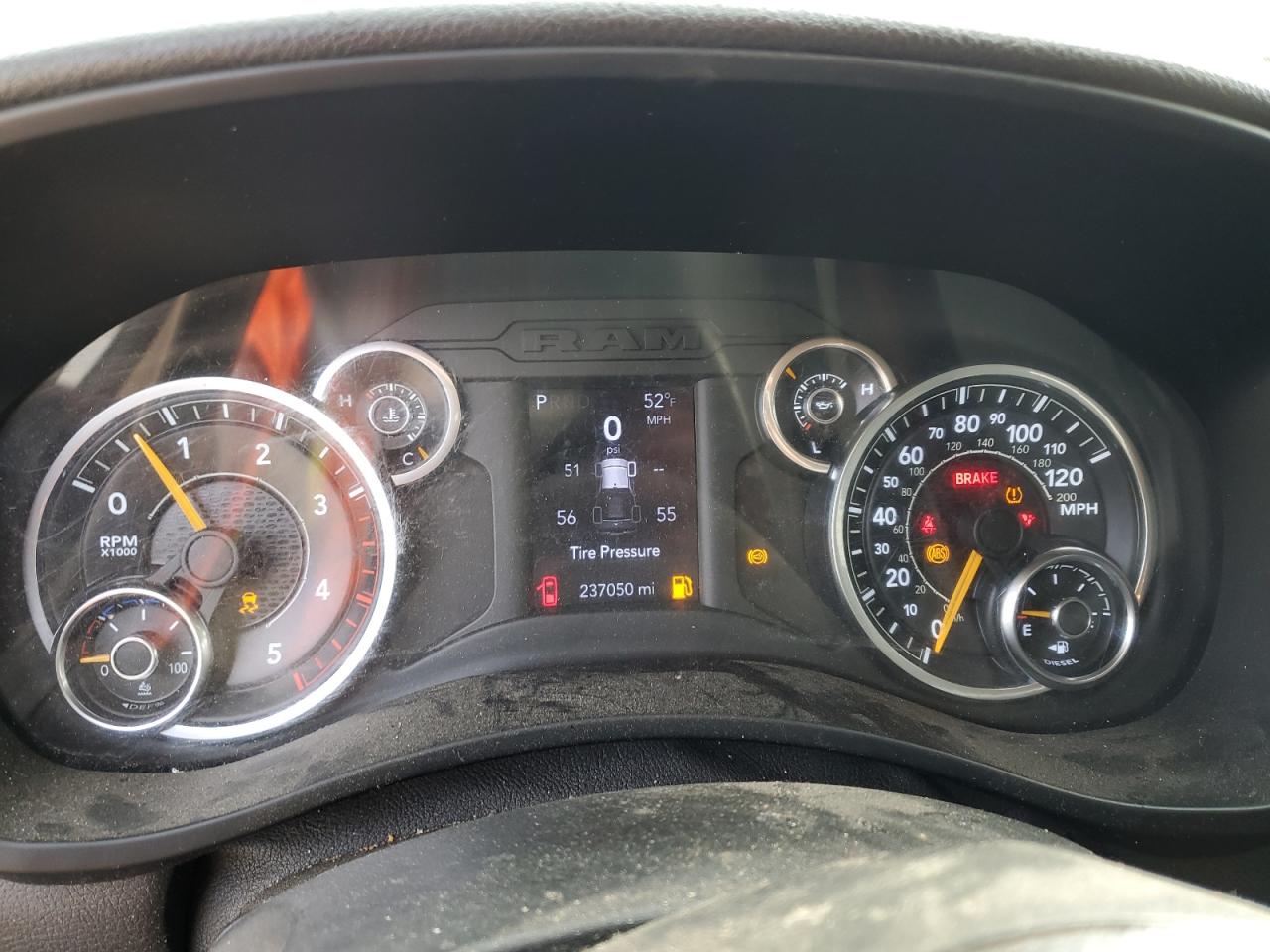 2020 Ram 2500 Big Horn VIN: 3C6UR5JL0LG141316 Lot: 90497695