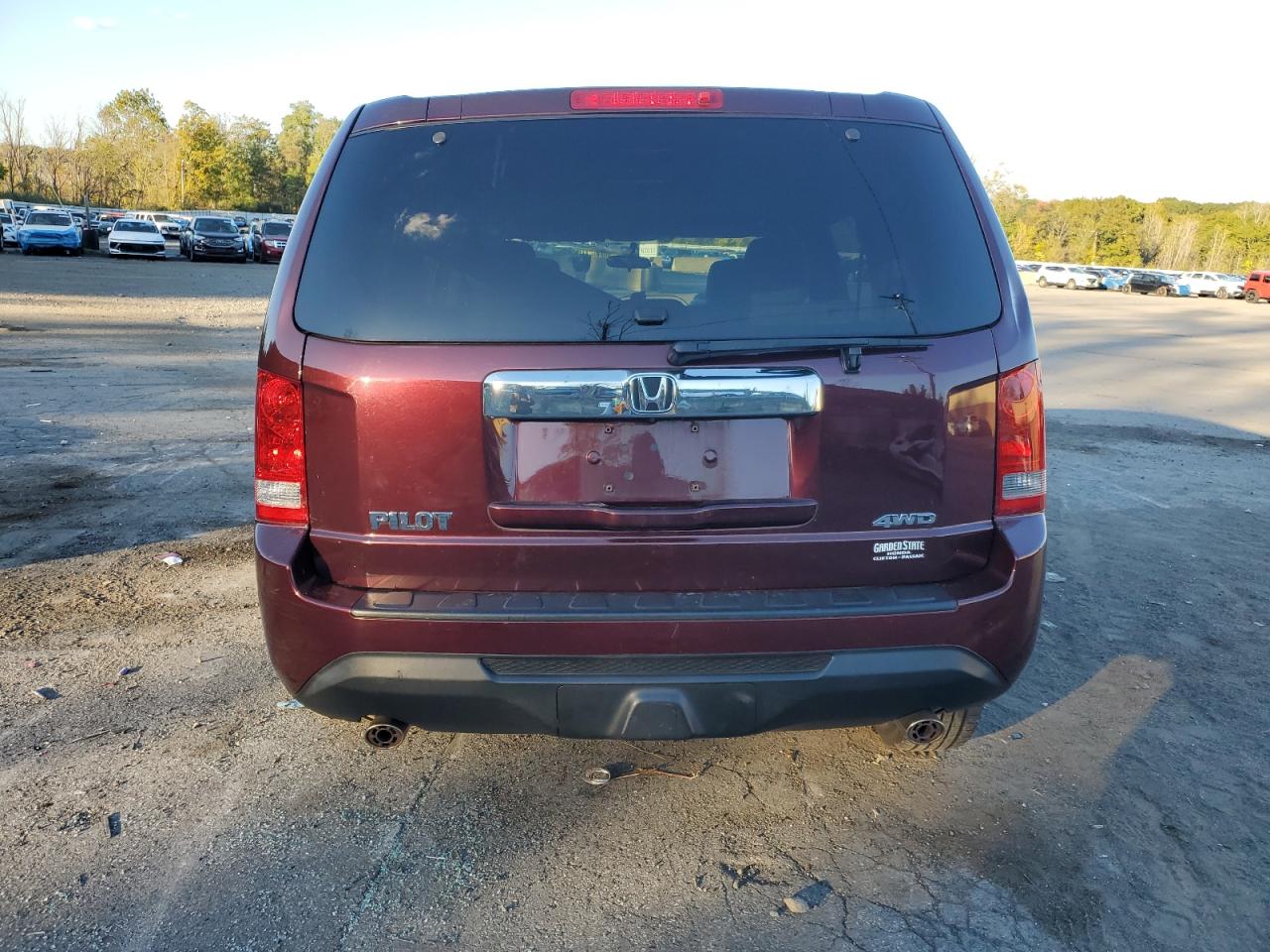 2014 Honda Pilot Lx VIN: 5FNYF4H21EB029742 Lot: 86149035