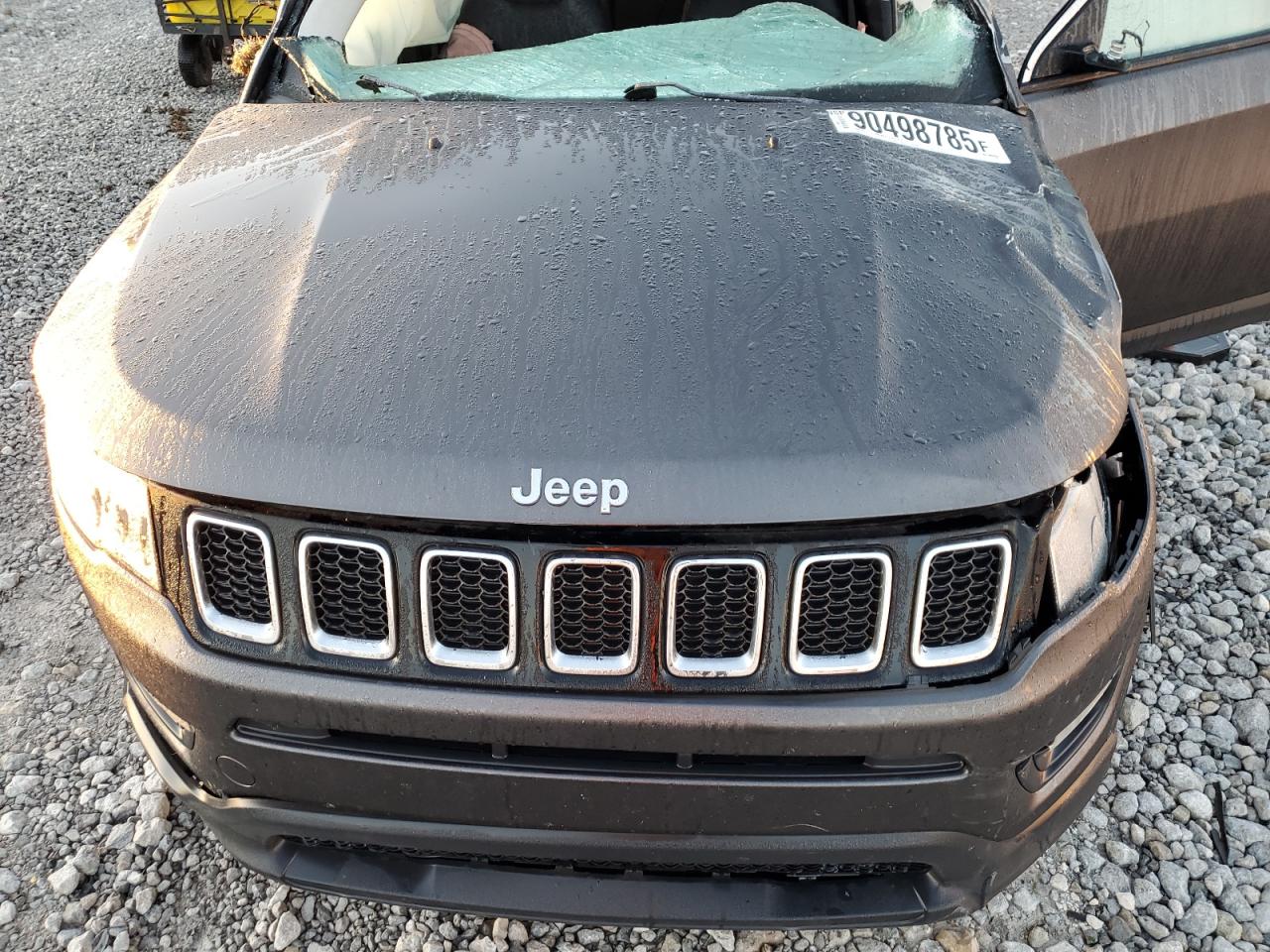 2019 Jeep Compass Latitude VIN: 3C4NJDBB8KT761289 Lot: 90498785